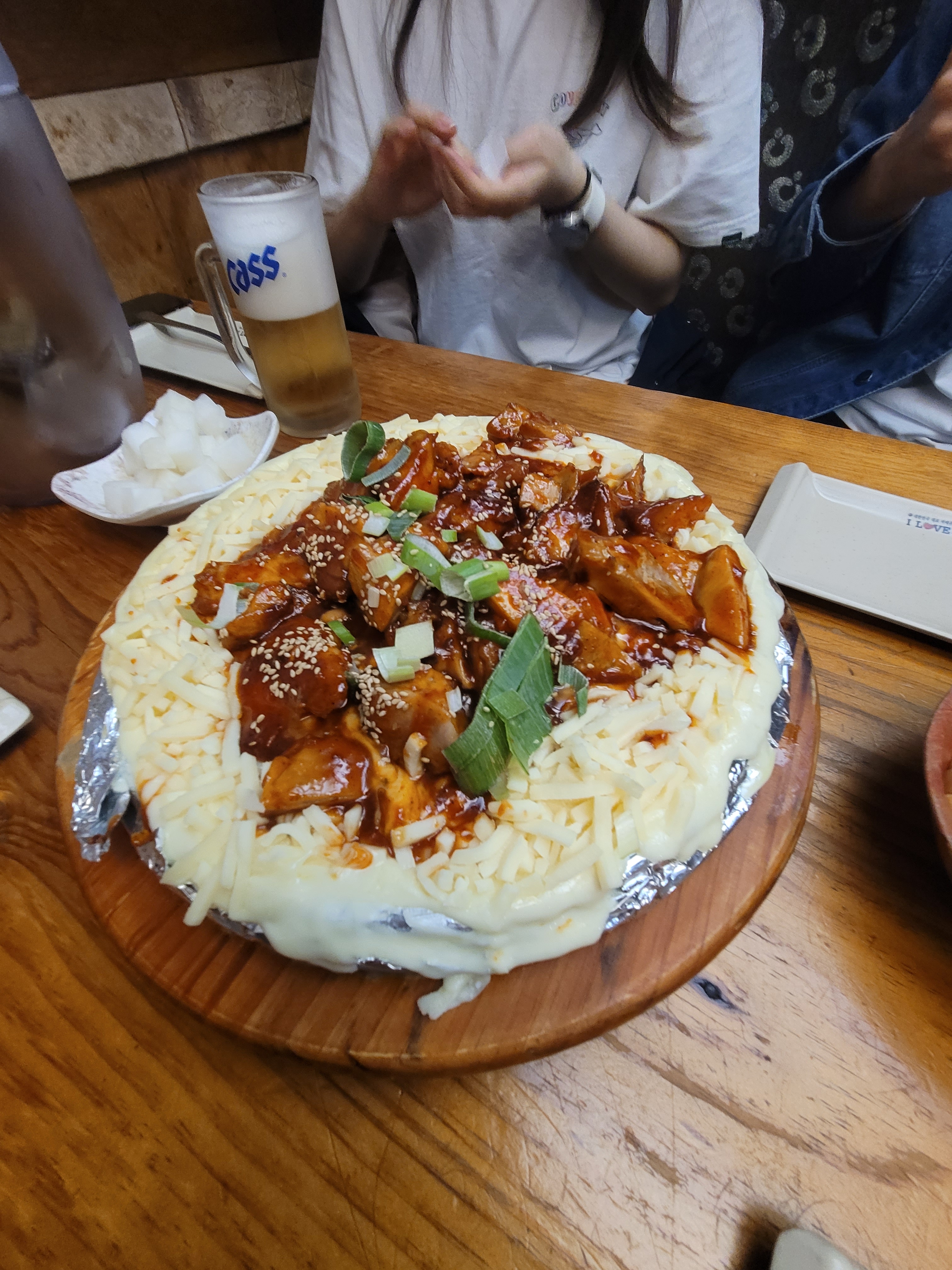 어은동 훌랄라 바베큐의 치즈 바베큐