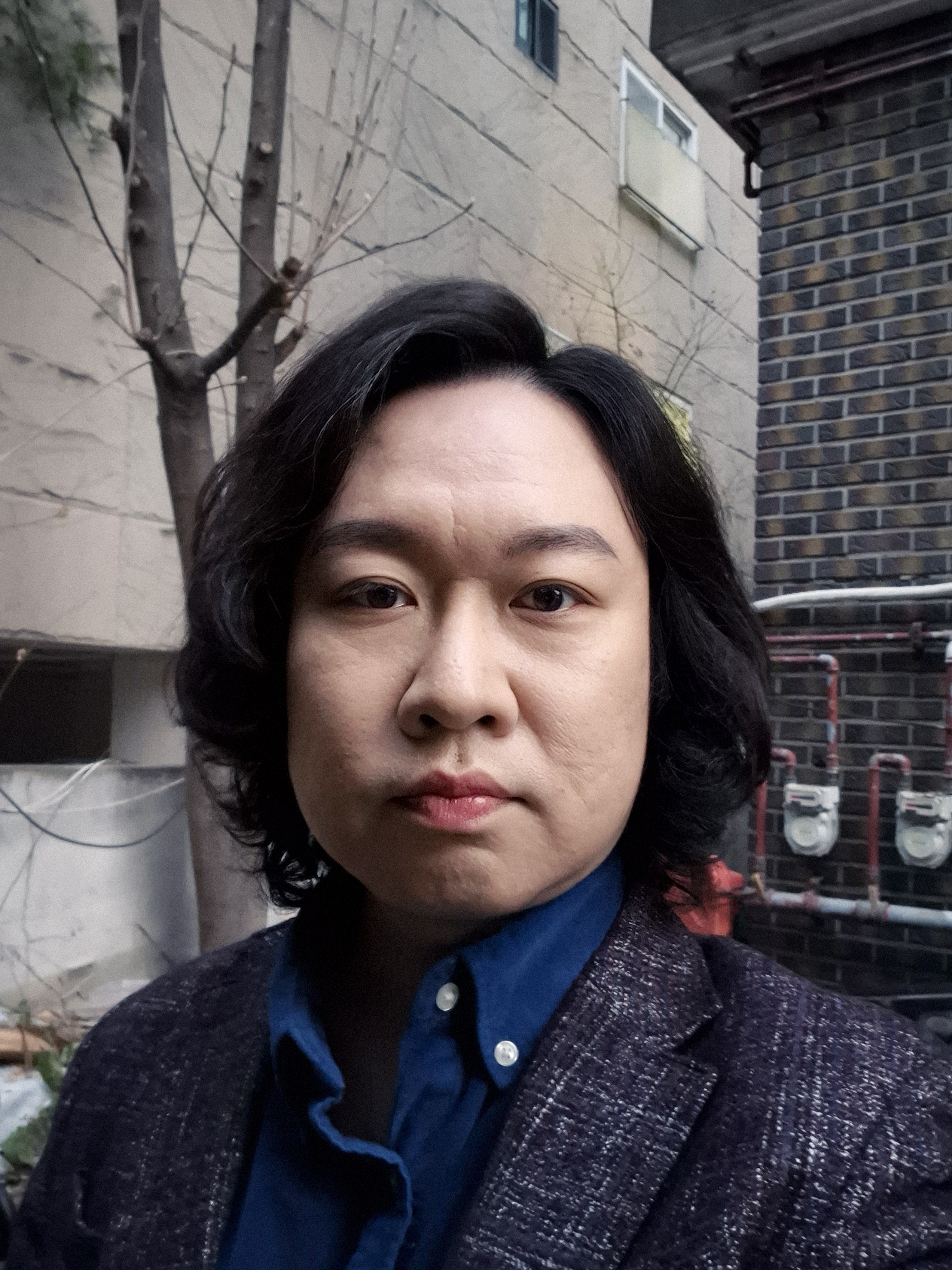 생각보다 화학 녹화 당일 기념사진