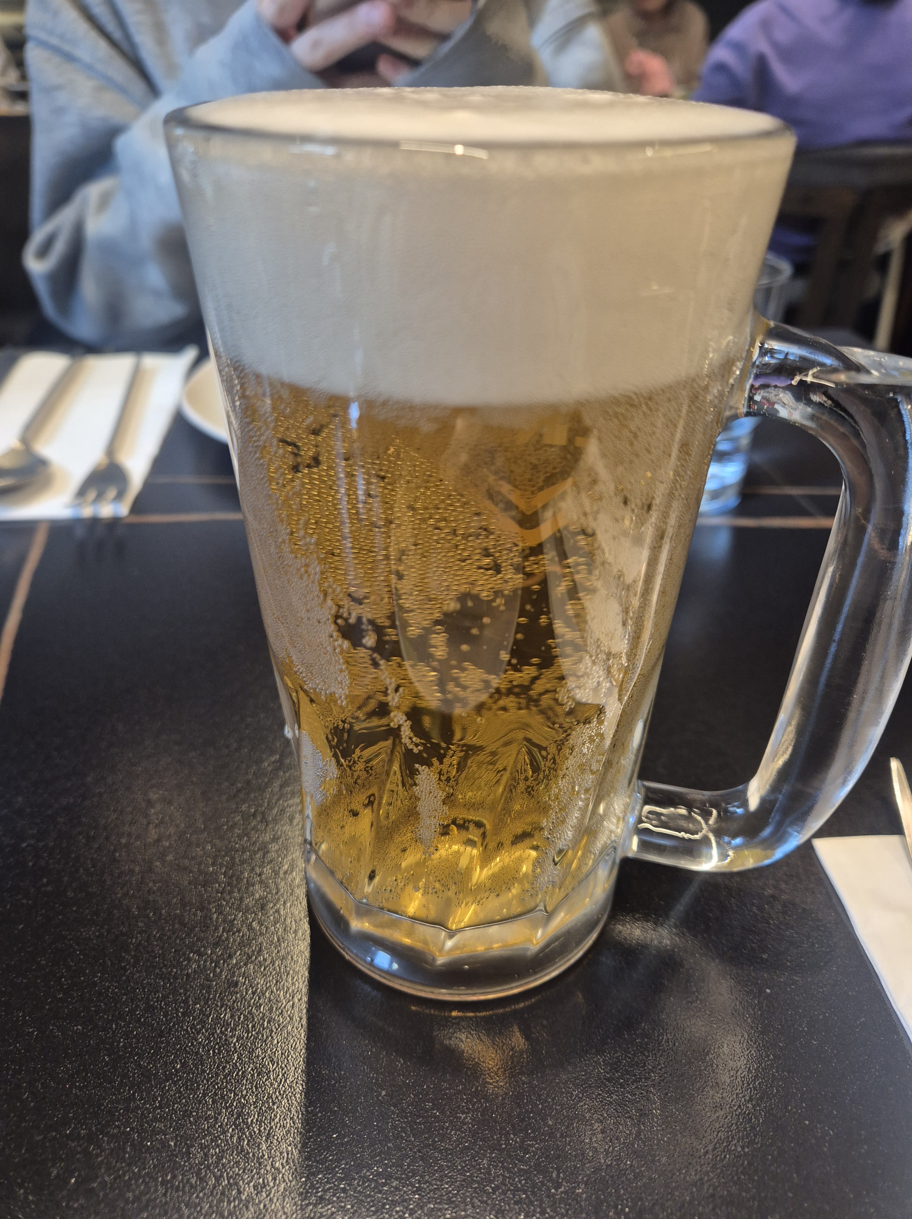 핏제리아 디 파울로에서 마신 생맥주