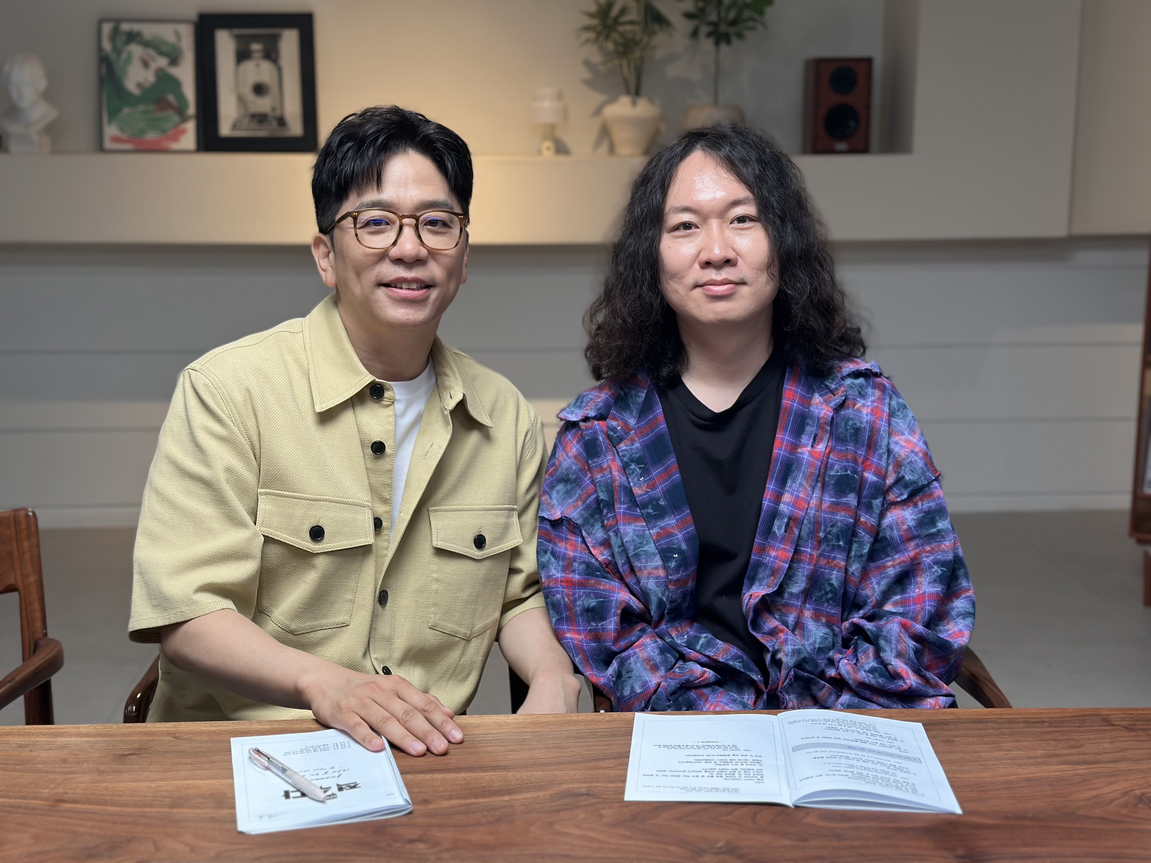 적수다 녹화에서 이적님과 함께한 기념사진 2
