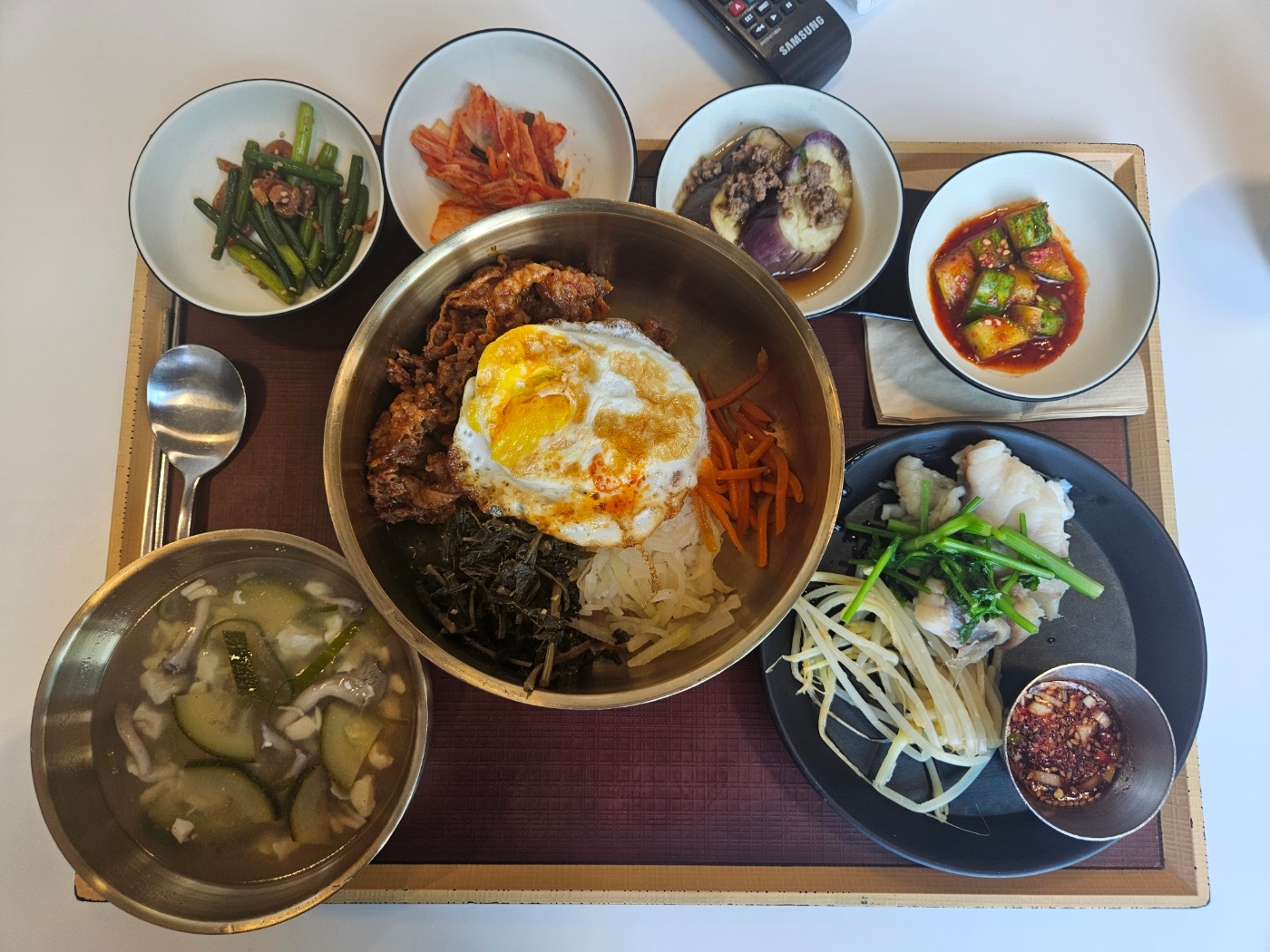 크래프톤 사내 점심 식사